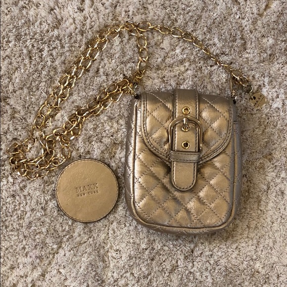 Maxx New York crossbody bag with matching mirror - Picture 1 of 7
